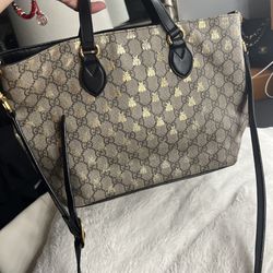 Authentic Gucci Bee Tote Bag