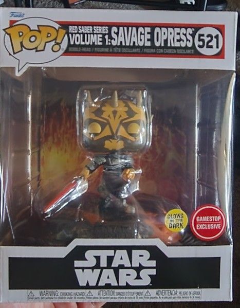 Red Saber Series Volume 1: Savage Opress Funko Pop