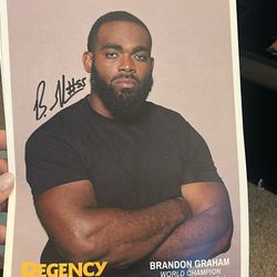 Autographed Brandon Graham
