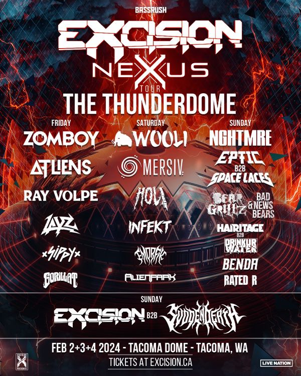 Thunderdome 3 -Day tickets 