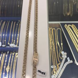 10k Gold Chino Chain