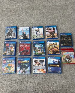 PS4 Games - All for $85