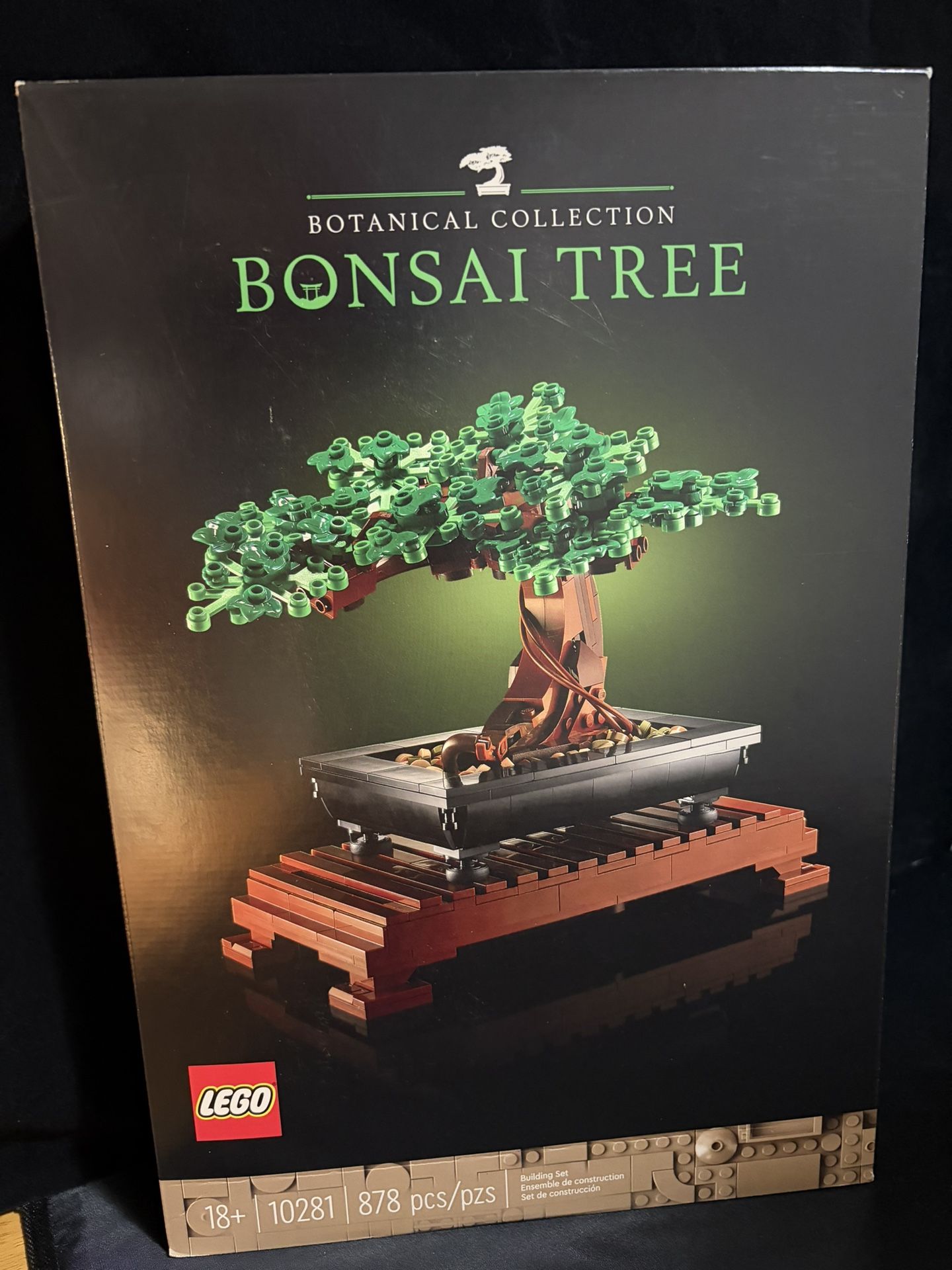 New Factory Sealed LEGO Botanicals: Bonsai Tree (10281) 878 pieces 18+
