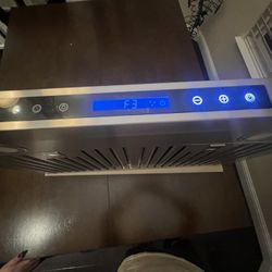 30 in. 900 CFM Ducted Under Cabinet  Range Hood. 3 Venting Options- Remote, Touch Control LED in Stainless Steel 