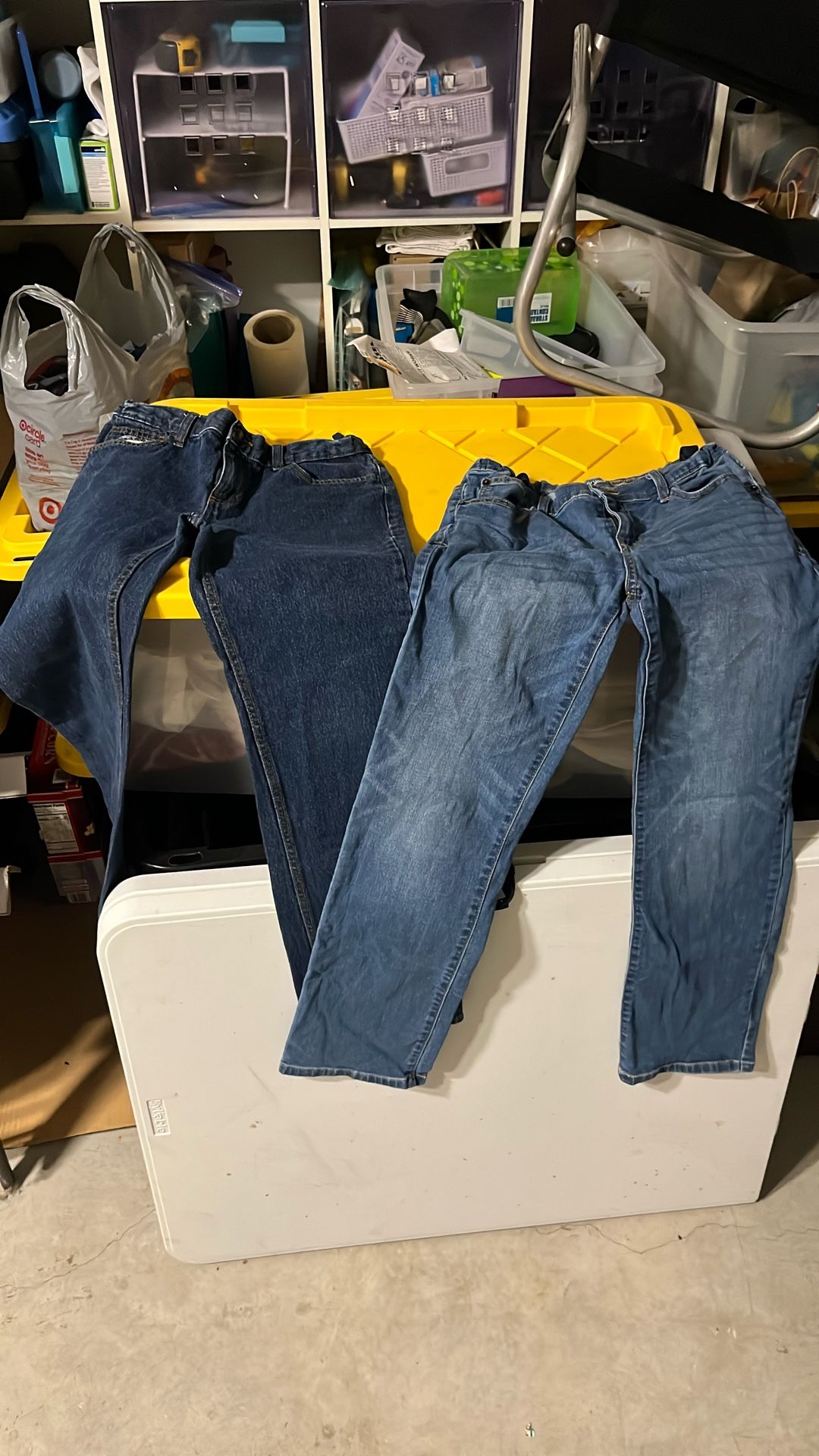 Size 16 Cat & Jack Boys Jeans - Like New