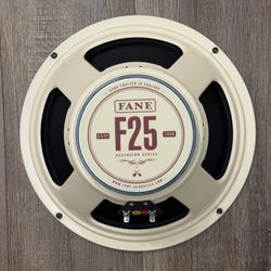 Fane F25 Guitar Speaker 16ohm