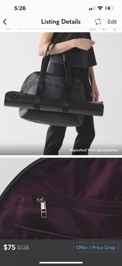 Lululemon Yin Time Yoga Bag 