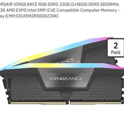 Corsair Vengeance 32GB (2x16) DDR5 5600 MHz 