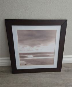 Wall Art - West Elm Sandra Russell Clark Limited Reproduction Sepia (photo and frame)
