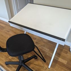 Artist Light Table & Chair