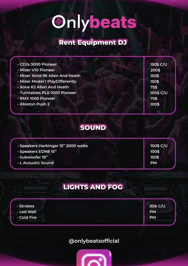 DJ Equipment And Sound For Your Party Or Club