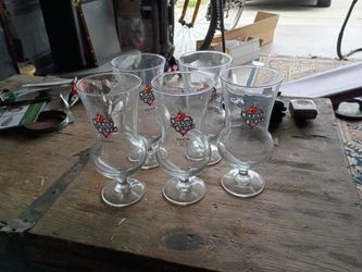House of Blues Anaheim Stemmed Glasses Set of 5