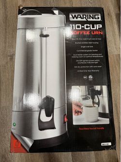 Waring Commercial WCU110 S/S 120V 110 Cup Coffee Urn