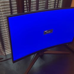 Curved 27” Inch Asus Monitor 
