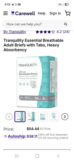 essential breathable adult briefs,