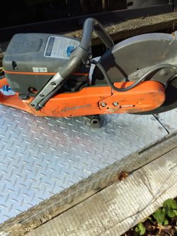 Husqvarna K 760 top of the line wet saw won't start