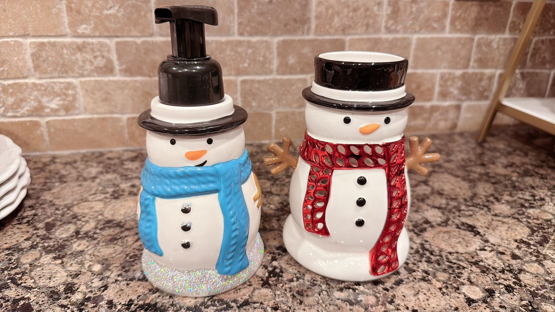 Hand soap Dispenser And Candle Holder