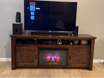Electric Fireplace tv stand/media console