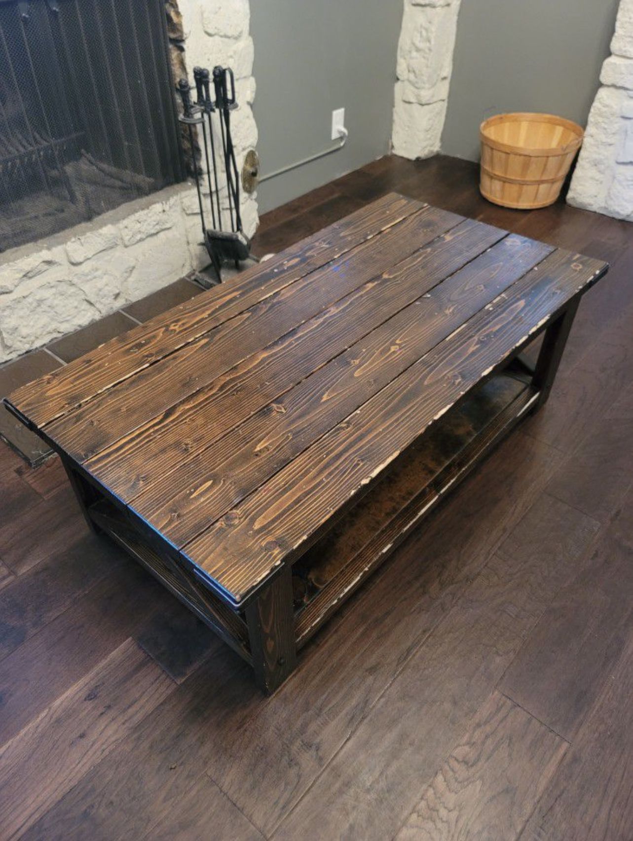 Wood Coffee & End Table 