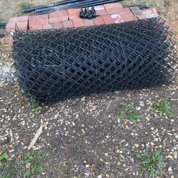 83’ Black Chain Link Fence