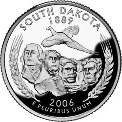 ROLL OF SOUTH DAKOTA STATE QUARTERS