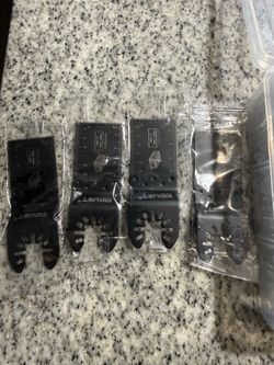 Dust 100Pcs Oscillating Tool Blades Professional Universal Oscillating Saw Blades Wood Multitool