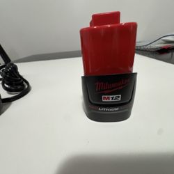 Milwaukee M12 1.5 AH battery $25