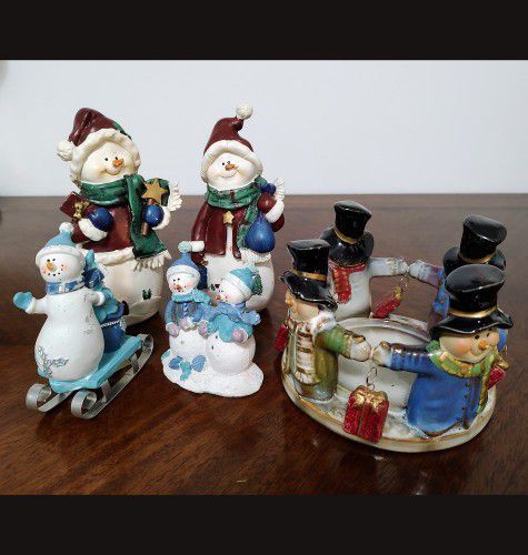 Christmas Snowman Bundle (5pc Set)