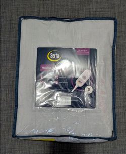 Serta Heated Plush Throw Blanket – 50"x60" – NEW, SEALED