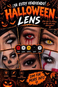 Halloween Colored Contact Lenses