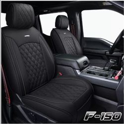 ＊Soillar＊Front Rear 5-Seat Cover Full Surround Set For 2009-2022 Ford F150 F250 Crew Cab