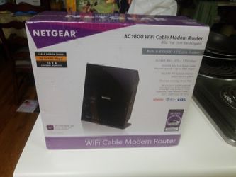 Netgear Wi-Fi cable modem router new