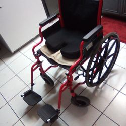 Red Drive Lightweight Wheelchair 