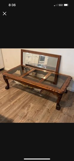 Coffee Table And Mirror