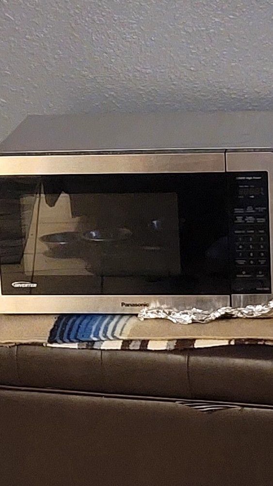 Panasonic (Steel Color) Microwave 