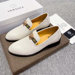 Versace Men’s Leather Shoes With Box 2026 New 