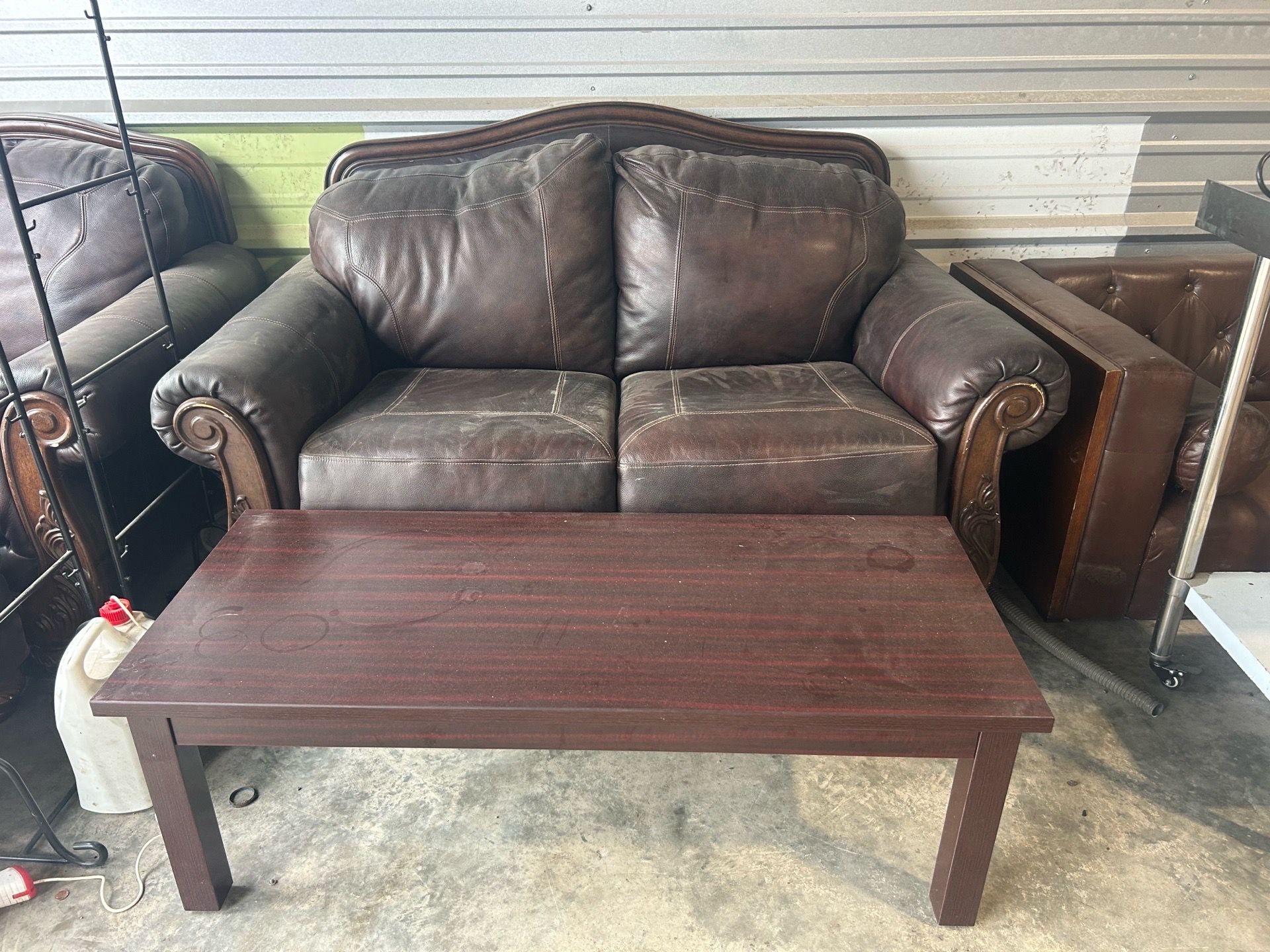 Sofa and coffee table
