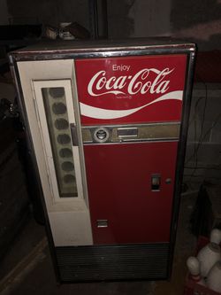 Vintage Coca-Cola bottle machine