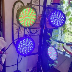 Four Stage Lights With Stan And Case