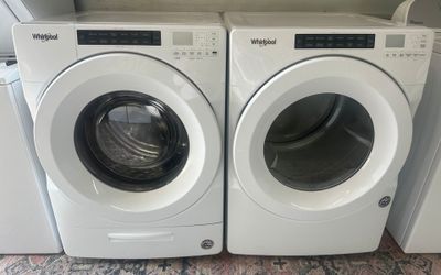 Whirlpool washer and dryer