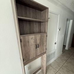 Standing Bathroom Cabinet Storage 