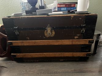 Antique Steamer Trunk