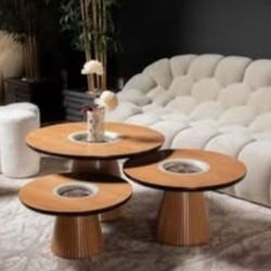 ✨ BRAND NEW – PADIRAC 3-Piece Coffee Table Set ✨
