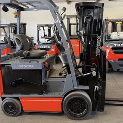 2019 Toyota 8FBCU20 Quad Mast Forklift