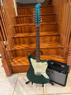 Squier FSR Paranormal 12 String Jazzmaster (Brand New) w/ Fender Amp