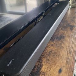  Sony - HTS100F 2.0 Channel  Bluetooth Soundbar - Black