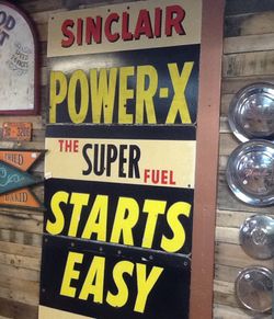 Sinclair Paint The Super Fuel Starts Easy