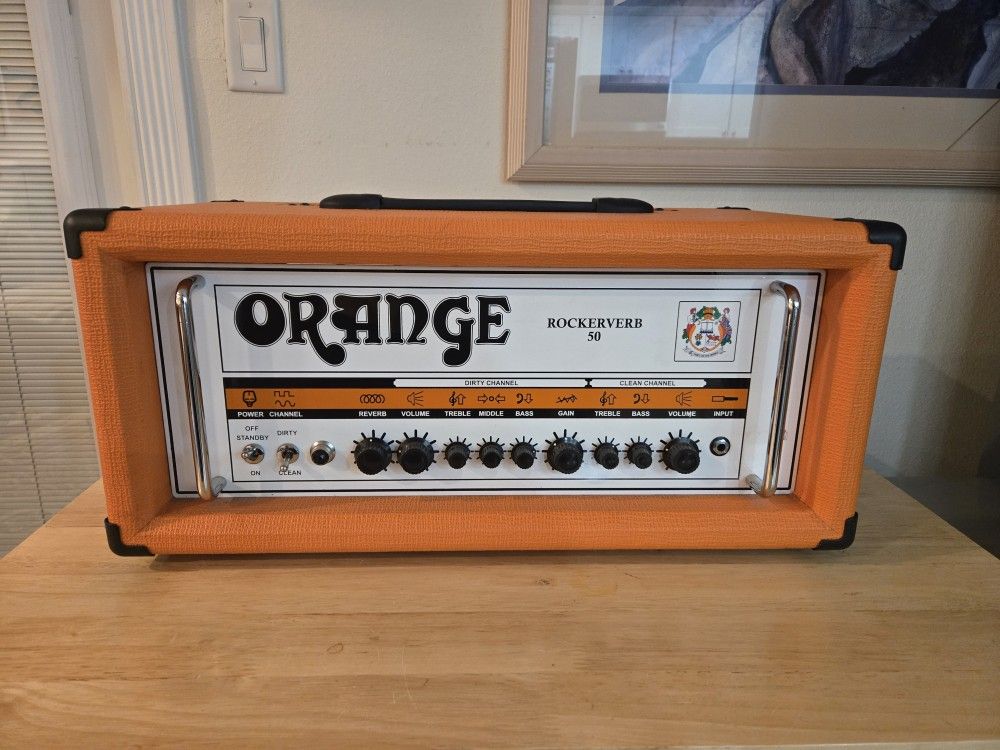 🍊 Orange Rockerverb 50 Mk1 Guitar Amp/mint/ 2004 First Year!