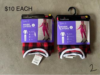 *NEW* Girls Warm Layers 2 Piece Set-Size Medium