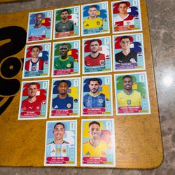 New Bundle of Authentic 39 Fifa Panini World Cup 2026 Stickers No Duplicates